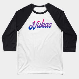 Nukas Bisexual Baseball T-Shirt